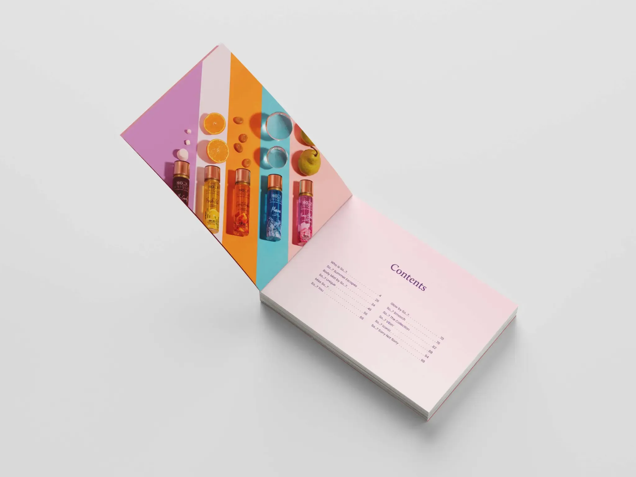 professional fragrance brand style guide by Fatima Itsumi