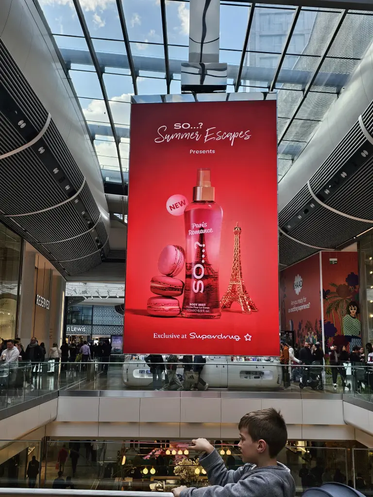 cosmetic retail marketing posters by Fatima Itsumi