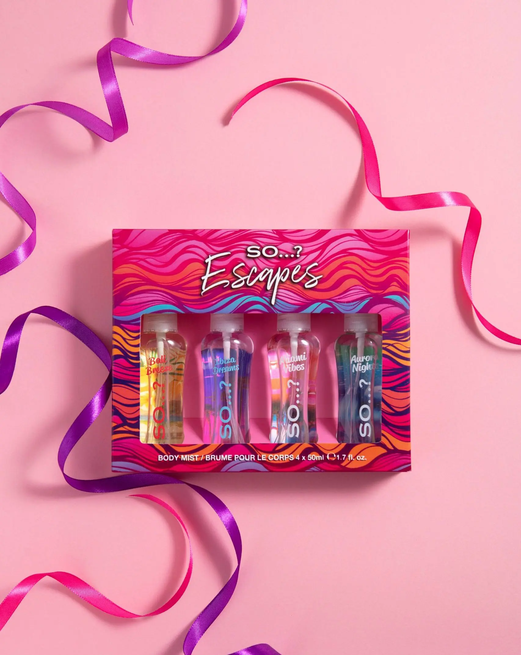 skincare gift set packaging design