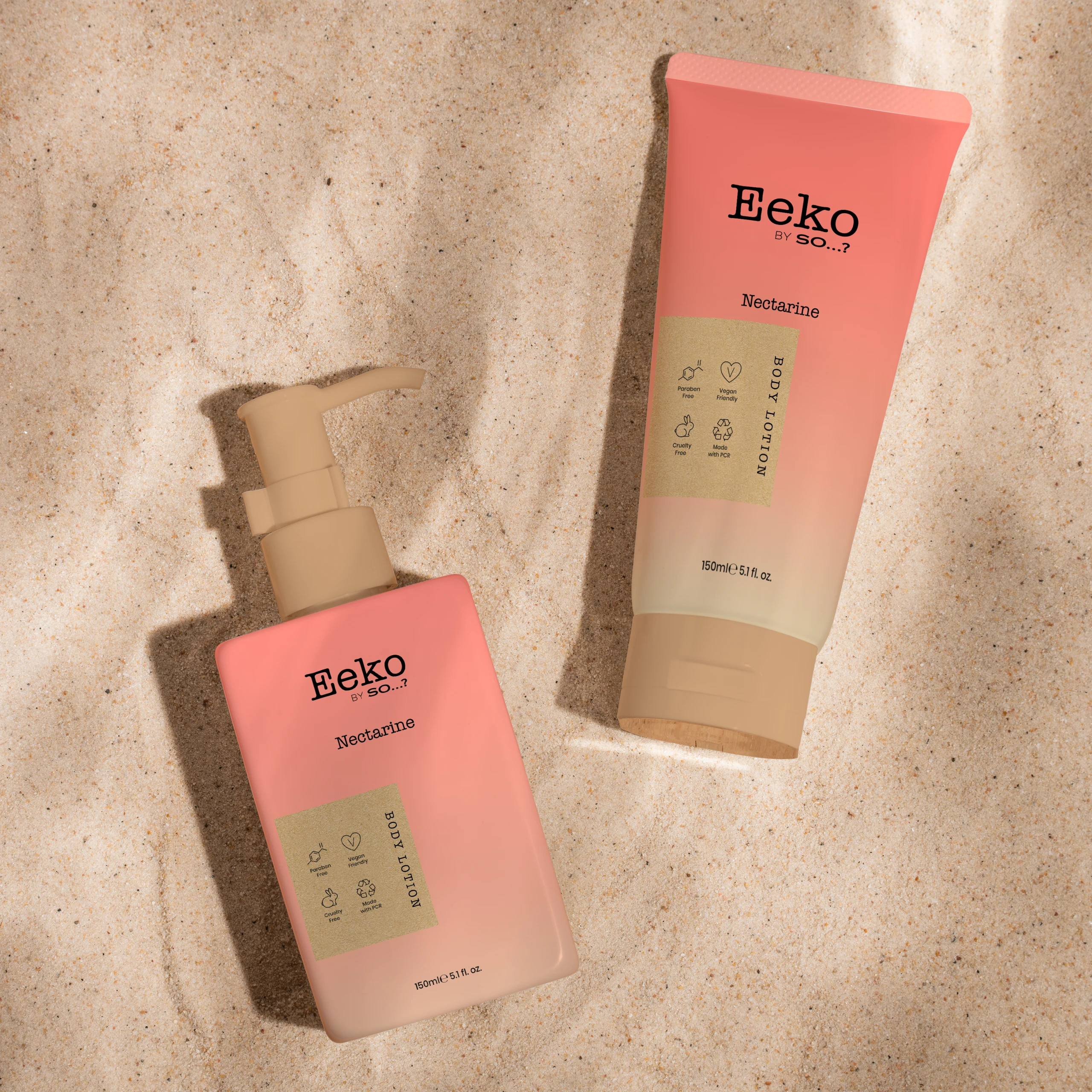 Explore lotion packaging design created for Eeko by So…?, featuring skincare branding and product visuals.