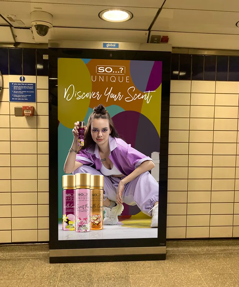 large format cosmetic poster design by Fatima Itsumi