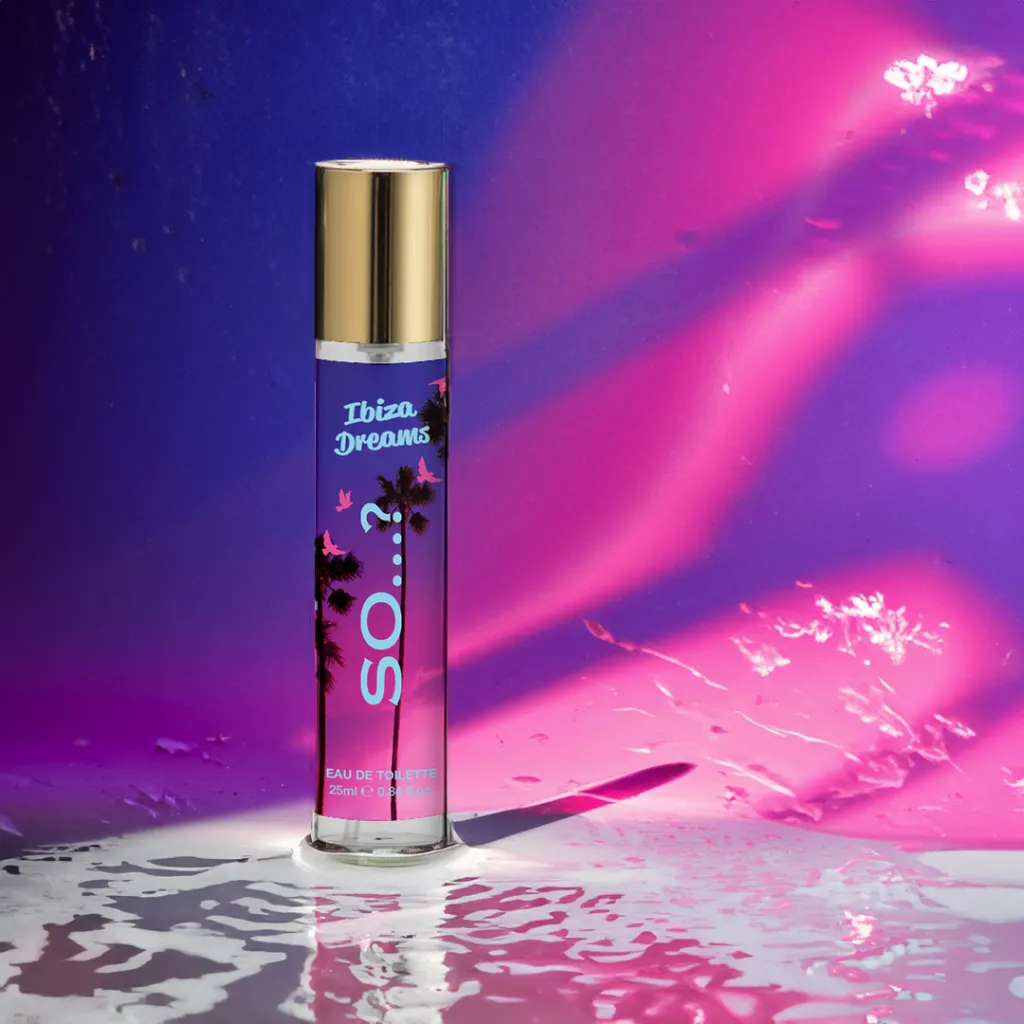 travel size perfume packaging design So Escape 25ml